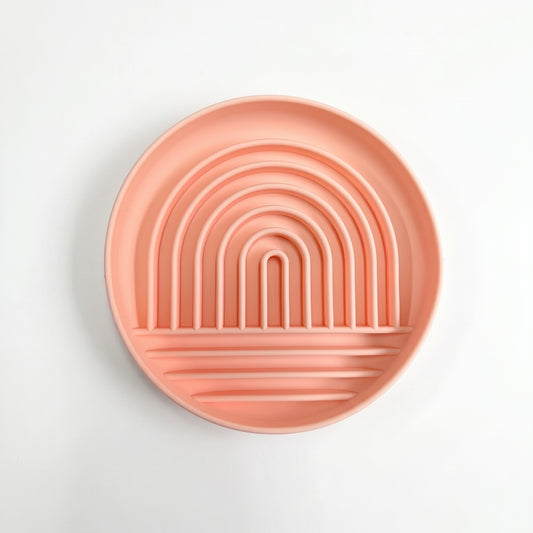 Rainbow Slow Feeder Bowl
