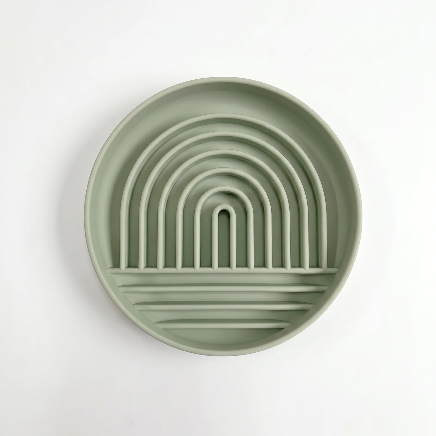 Rainbow Slow Feeder Bowl